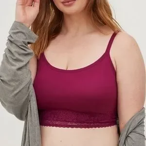 torrid Intimates Sleepwear Torrid Womens Red Wine Lightly - Main Image